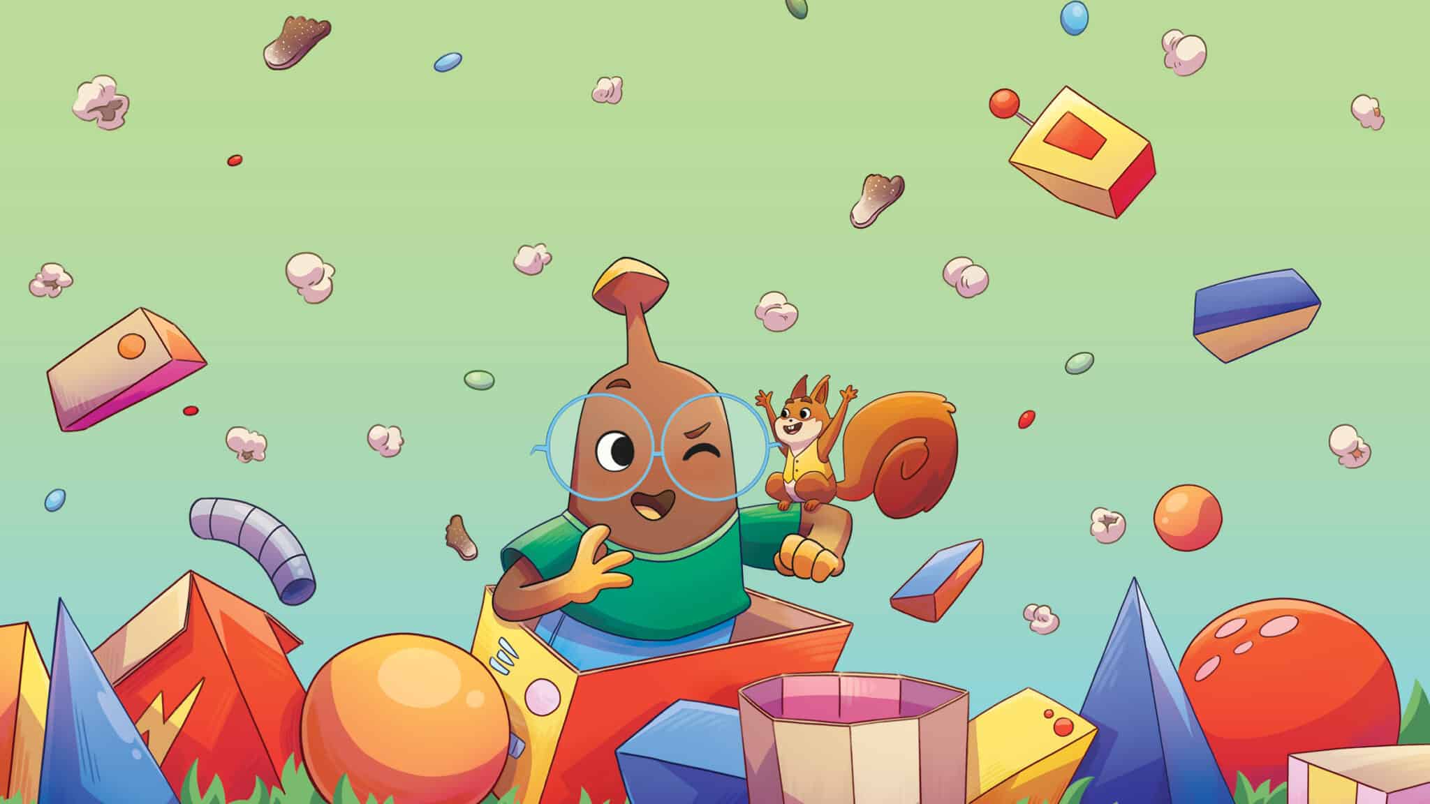 Kokosbananas Og Moromaskinen